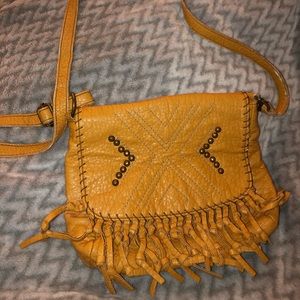 Wall flower boho purse